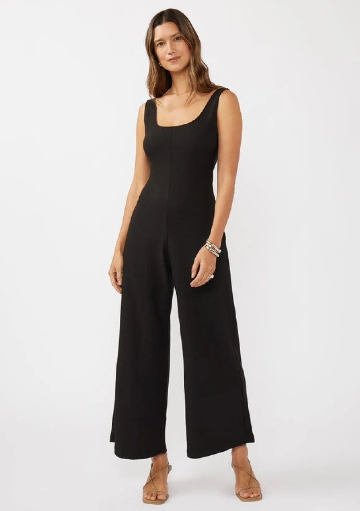 Armina Sleeveless Wide Leg Jumpsuit Black