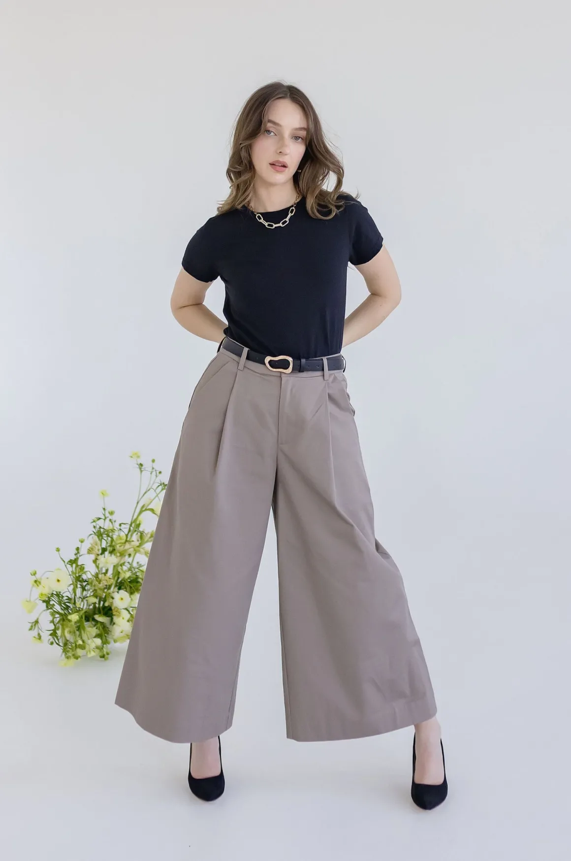 Bailey Short Sleeve Top Black