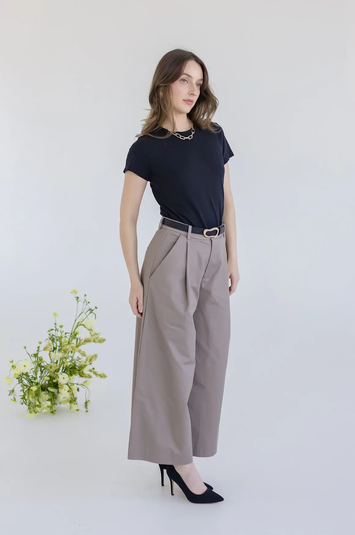 Bailey Short Sleeve Top Black