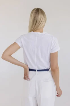 Bailey Short Sleeve Top White