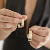 Britta J Hoop Earrings Gold