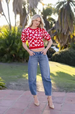 Carla High Rise Barrel Jeans Medium Wash