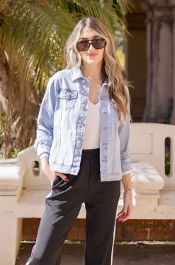 Charlotte Denim Jacket Light Wash