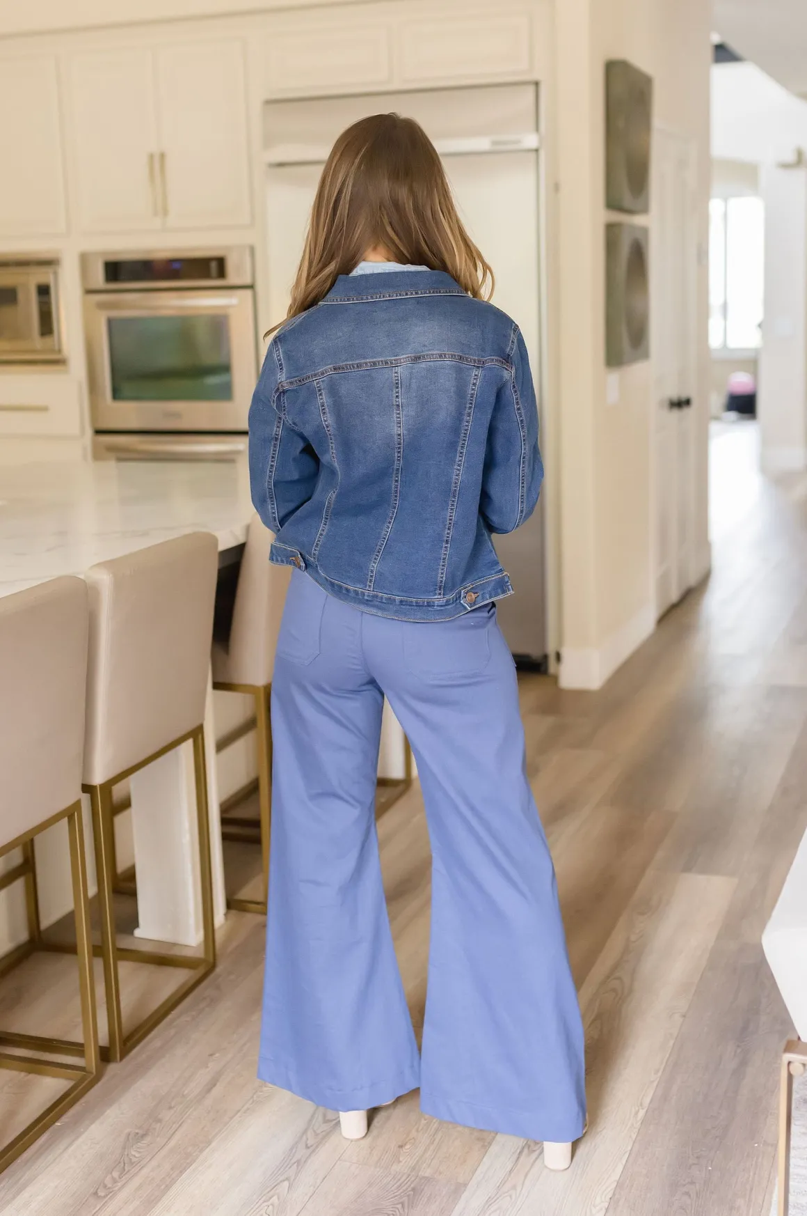 Deanna Denim Jacket Dark Wash