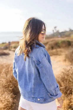 Dominique Denim Jacket Medium Wash