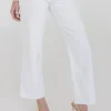 Molly High Rise Straight Leg Jeans White