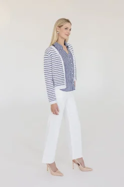 Molly High Rise Straight Leg Jeans White