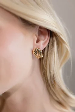 Rory Layered Earrings Gold