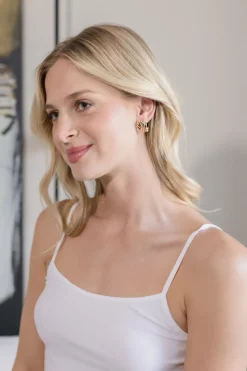 Rory Layered Earrings Gold