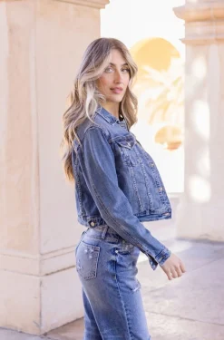 Rue Denim Jacket Medium Wash