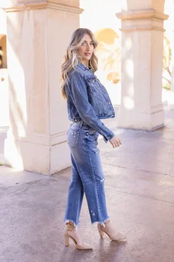 Rue Denim Jacket Medium Wash