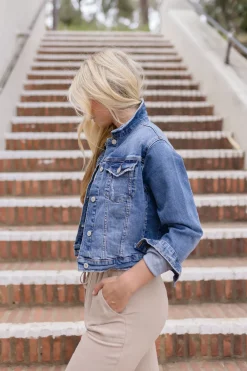 Rue Denim Jacket Medium Wash