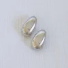Sutton Chunky Teardrop Earrings Silver