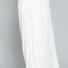 Waitlist 4/30 ♥ Sema Smocked High Waist Maxi Skirt White